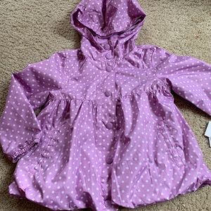 Girls purple Rain jacket size 3t